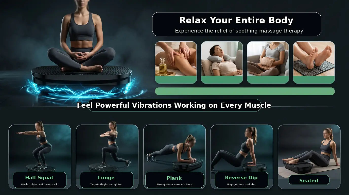 Multiuse Vibration Plate Exercise Machine My Store