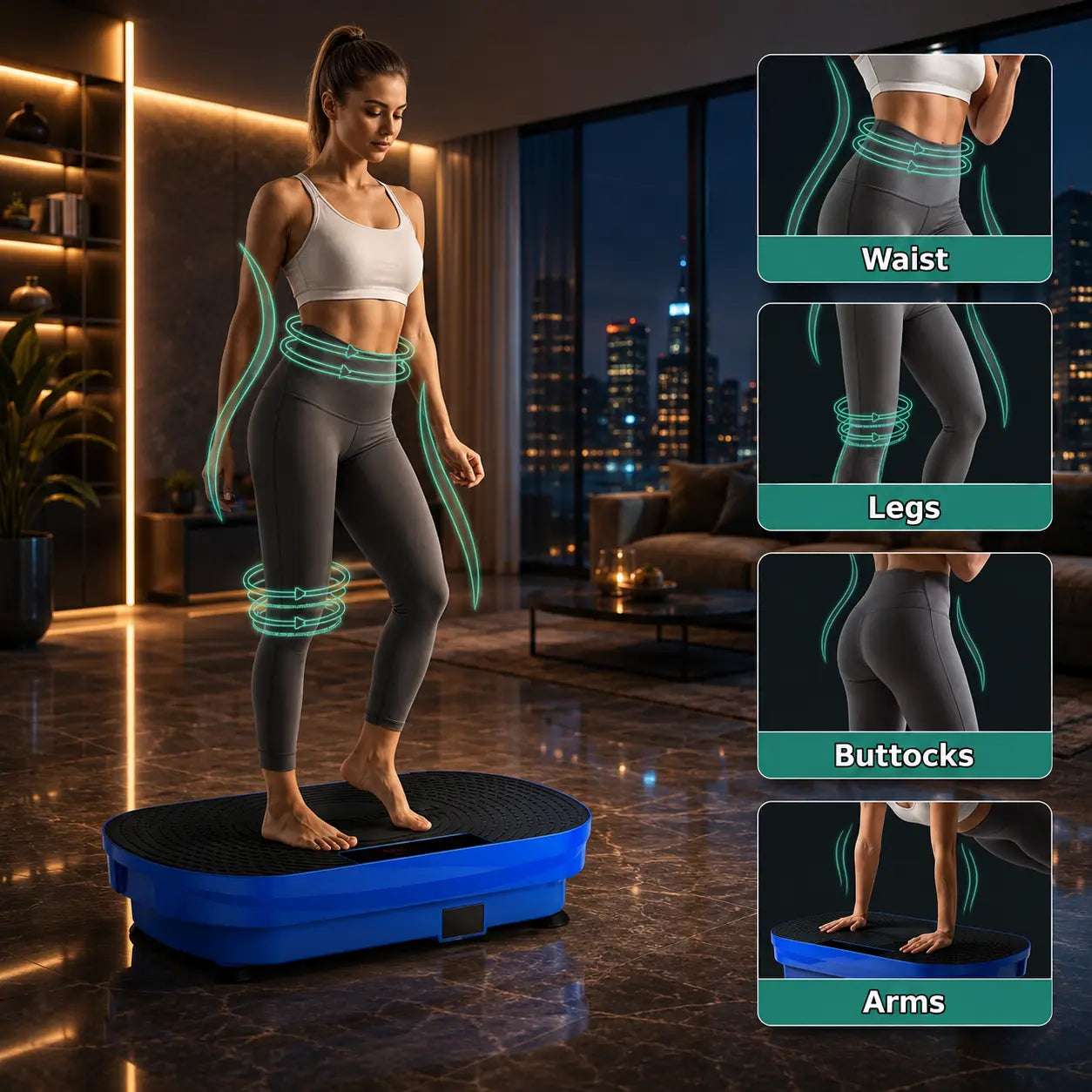 Multiuse Vibration Plate Exercise Machine My Store