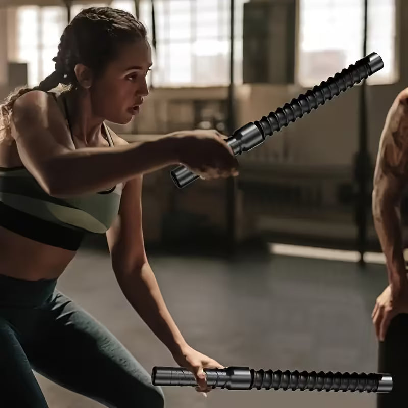 Portable Heavy Duty Battle Ropes Set- 2pcs Fortira Fitness