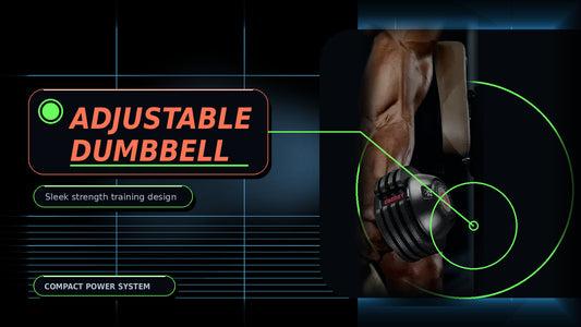 Adjustable Dumbbell Set Quick Weight Locking