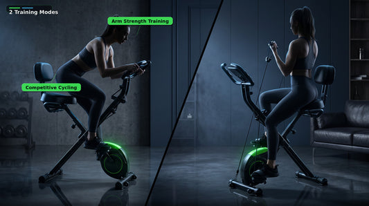 Compact Folding Exercise Bike