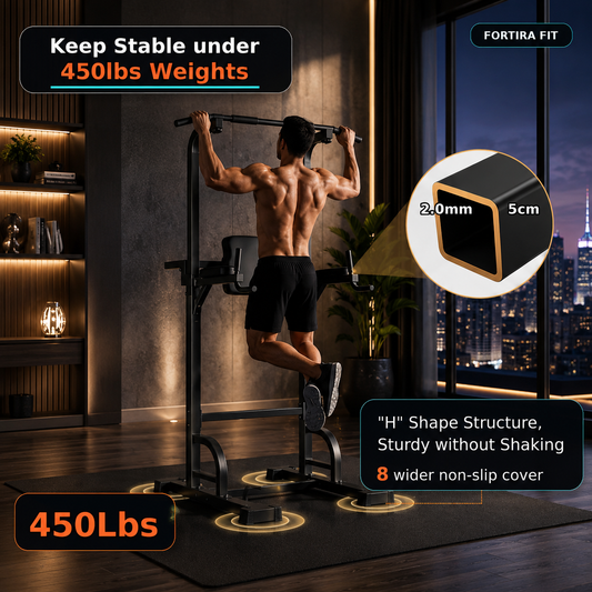 Multi-Functional Workout Station w/ Pull-Up Bar and Dip Station My Store