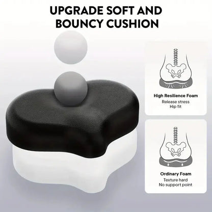 Plush, soft, and bouncy cushion for added comfort